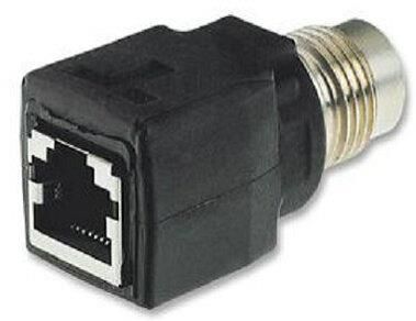 M12轉RJ45連接器-供應M12轉RJ45連接器,M12轉RJ45適配器/接插件/水晶頭-一步電子網